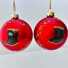 Load image into Gallery viewer, Wellington Boots Bauble Set
