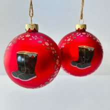 Load image into Gallery viewer, Wellington Boots Bauble Set
