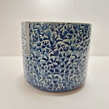 Load image into Gallery viewer, Navy Succulents Navy Plant Pot
