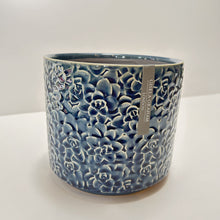 Load image into Gallery viewer, Navy Succulents Navy Plant Pot
