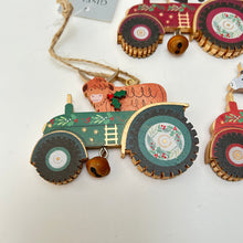 Load image into Gallery viewer, Farm Animals in Tractors Decoration Set
