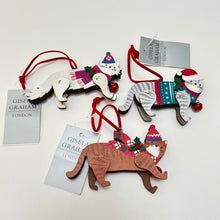 Load image into Gallery viewer, Jolly Cats Wooden Decoration Set
