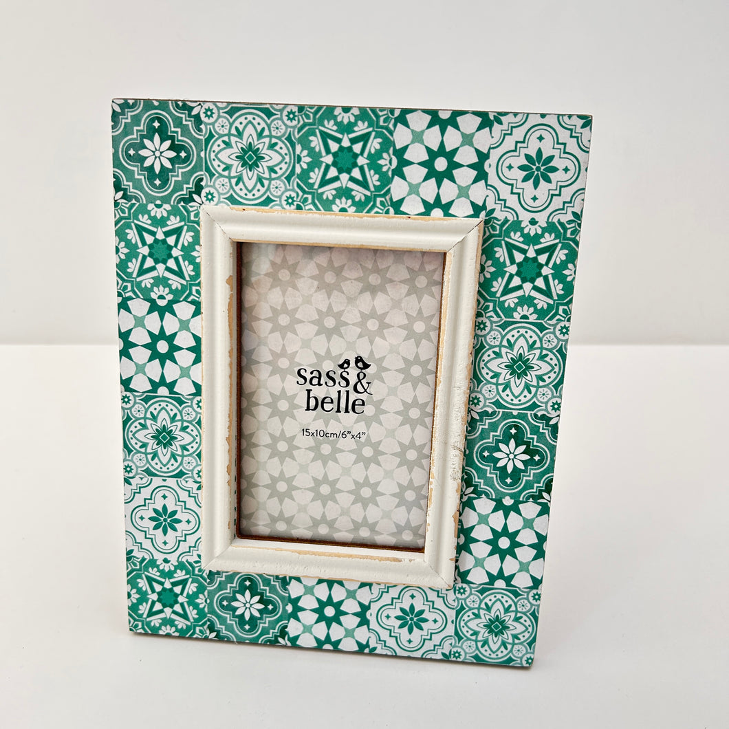 Green Tile Frame