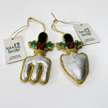 Load image into Gallery viewer, Trowel &amp; Fork Fabric Decoration Set
