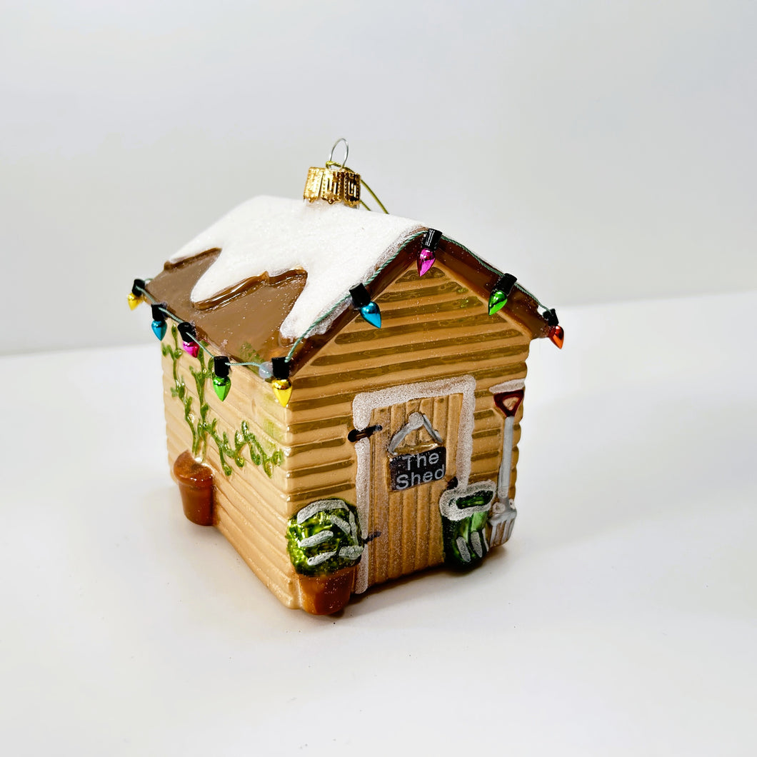 Garden Shed Large Bauble
