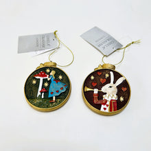 Load image into Gallery viewer, Alice &amp; White Rabbit Watch Decorations
