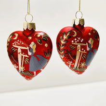 Load image into Gallery viewer, Alice in Wonderland Glass Heart
