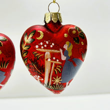 Load image into Gallery viewer, Alice in Wonderland Glass Heart

