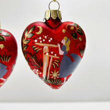 Load image into Gallery viewer, Alice in Wonderland Glass Heart
