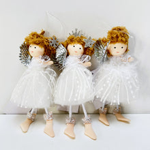 Load image into Gallery viewer, Fairy with Silver Wings Decoration Set
