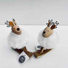Load image into Gallery viewer, Rocking Pom Pom Reindeers
