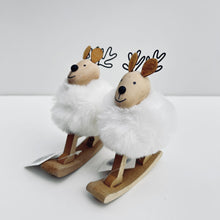 Load image into Gallery viewer, Rocking Pom Pom Reindeers
