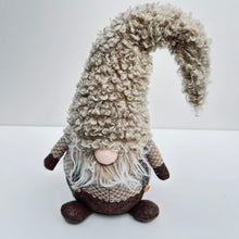 Load image into Gallery viewer, Large Fluffy Brown Christmas Gonk
