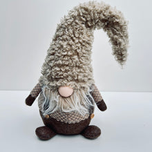 Load image into Gallery viewer, Large Fluffy Brown Christmas Gonk
