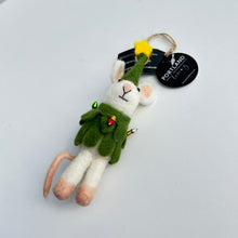 Load image into Gallery viewer, Mouse in Christmas Tree with Lights
