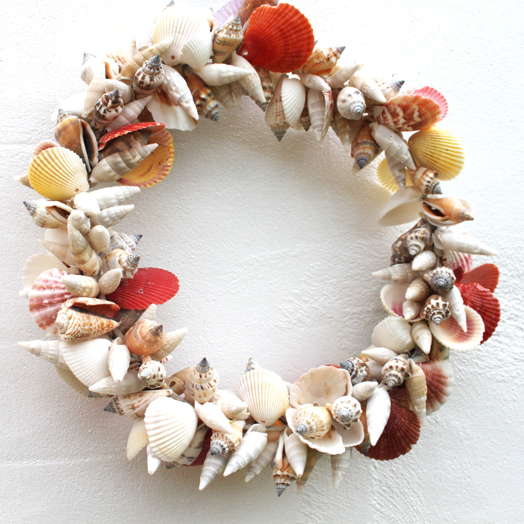 Mixed Shell Large Wreath
