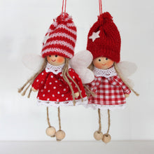 Load image into Gallery viewer, Scandi Red &amp; White Angels
