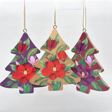 Load image into Gallery viewer, Red Purple &amp; Gold Magnolia Tree Set
