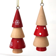 Load image into Gallery viewer, Natural Wooden Tiered Tree Set
