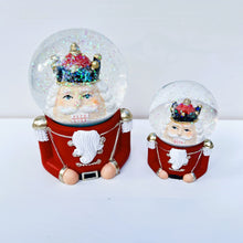 Load image into Gallery viewer, Nutcracker Head Christmas Snow Globe
