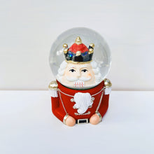 Load image into Gallery viewer, Nutcracker Head Christmas Snow Globe

