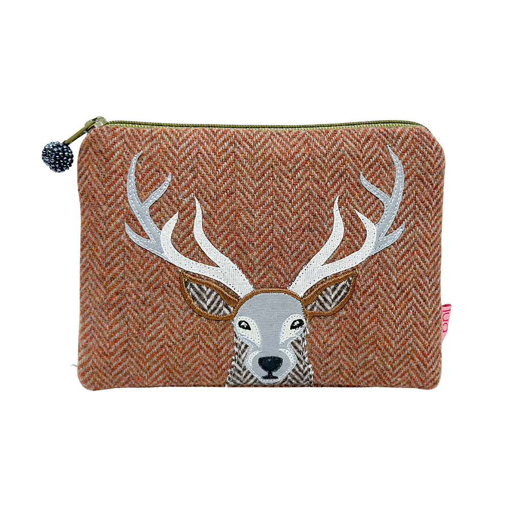 Stag Herringbone Coin Purse