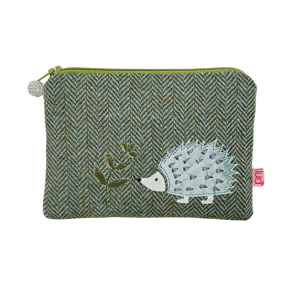 Hedgehog Green Purse