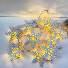 Load image into Gallery viewer, Snowflake String Lights
