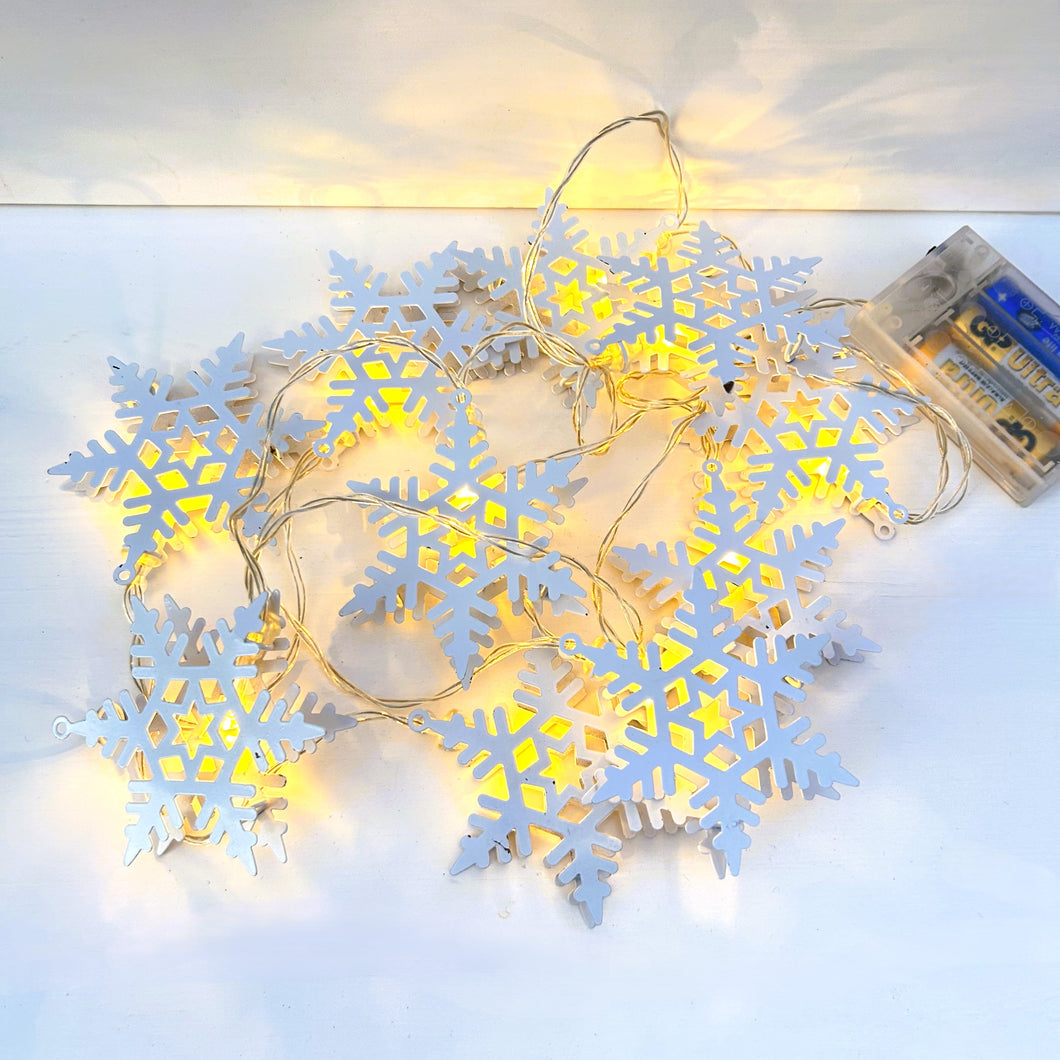 Snowflake String Lights