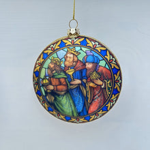 Load image into Gallery viewer, Flat Stained Glass Bauble
