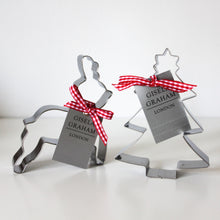 Load image into Gallery viewer, Christmas Tree &amp; Deer Cookie Cutters

