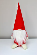 Load image into Gallery viewer, Nordic Fabric Sitting Santa Gonk
