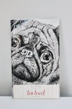 Load image into Gallery viewer, Pugs &amp; Kisses Tea Towel

