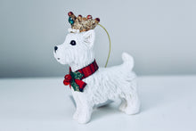 Load image into Gallery viewer, West Highland Terrier with Crown
