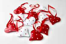 Load image into Gallery viewer, Box of 12 Mini Heart Decorations
