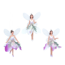 Load image into Gallery viewer, Winter Dreams Fabric Fairy
