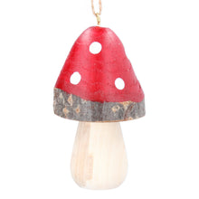 Load image into Gallery viewer, Painted Wooden Toadstools
