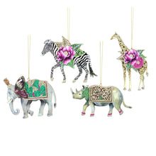 Load image into Gallery viewer, Tropic Fantasy Wooden Animal Set
