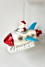 Load image into Gallery viewer, Santa Rocket Decoration
