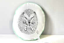 Load image into Gallery viewer, Sleeping Hedgehog Mini Cushion
