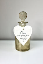 Load image into Gallery viewer, &#39;We will be friends..&#39; Wobbly Porcelain Heart
