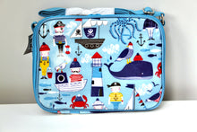 Load image into Gallery viewer, Nautical Children&#39;s PVC Lunchbag
