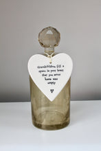 Load image into Gallery viewer, &#39;Grandchildren fill a space..&#39; Porcelain Heart
