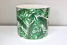Load image into Gallery viewer, Green Leaf Ceramic Planter
