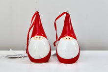 Load image into Gallery viewer, Ceramic Red Santa Gonk Decorations
