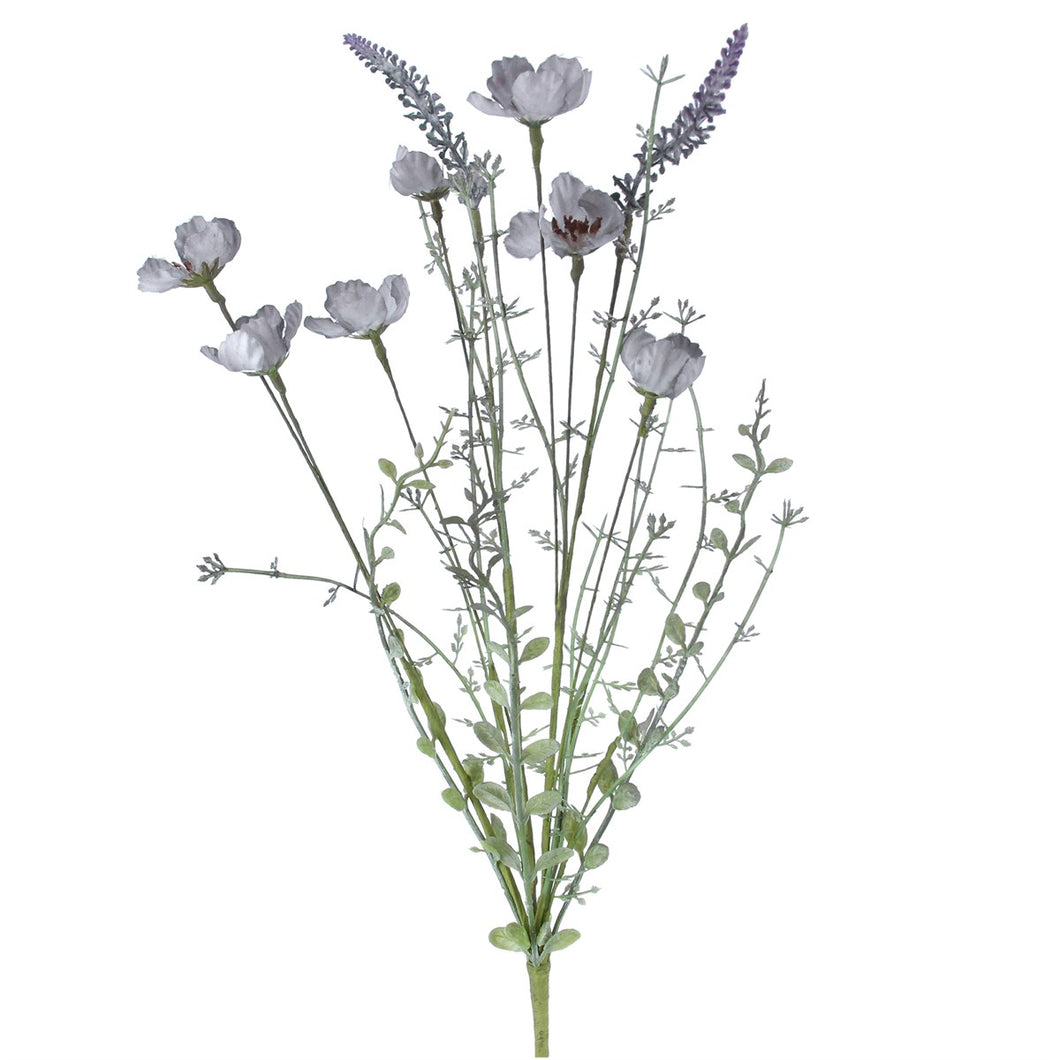 Blue Wild Rose Spray