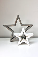 Load image into Gallery viewer, Wooden Mantelpiece Star Set
