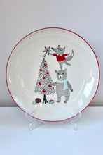 Load image into Gallery viewer, Christmas Bear Children&#39;s Plate
