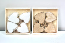 Load image into Gallery viewer, Wooden Heart Boxed Decorations
