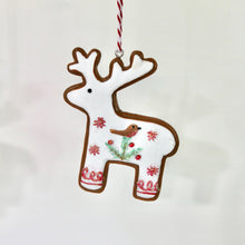 Load image into Gallery viewer, Gingerbread Reindeer Decoration Set
